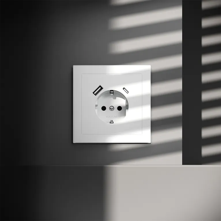 Розетка с USB, A+C Voltum S70 VLS040502 в Нижнем Новгороде