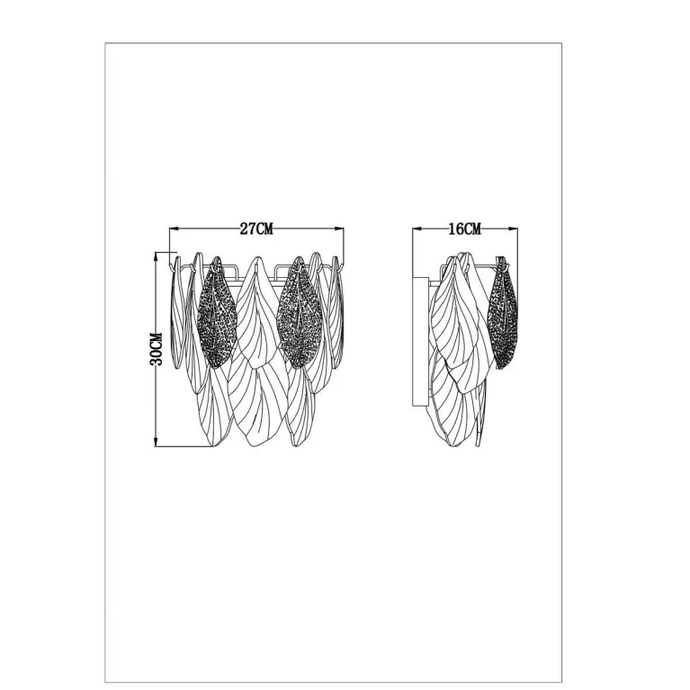Бра Arte Lamp Felicita A4080AP-2GO в Нижнем Новгороде