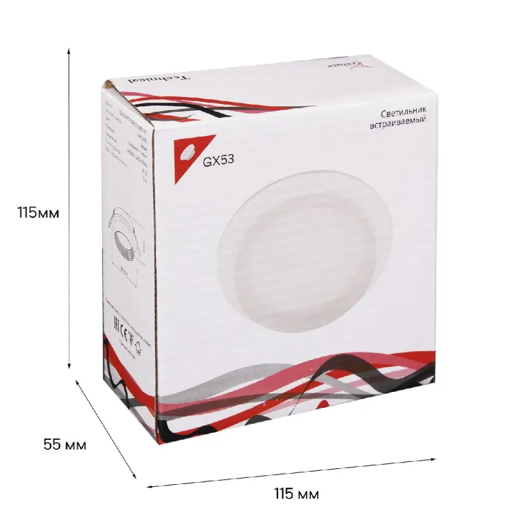 Встраиваемый светильник Reluce 53004-9.0-001RLD GX53 WT в Нижнем Новгороде