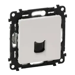 Телефонная розетка RJ11 Legrand Valena Life белая 753438