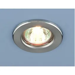 Встраиваемый светильник Elektrostandard 9210 MR16 SCH хром сатинированный 4690389055607