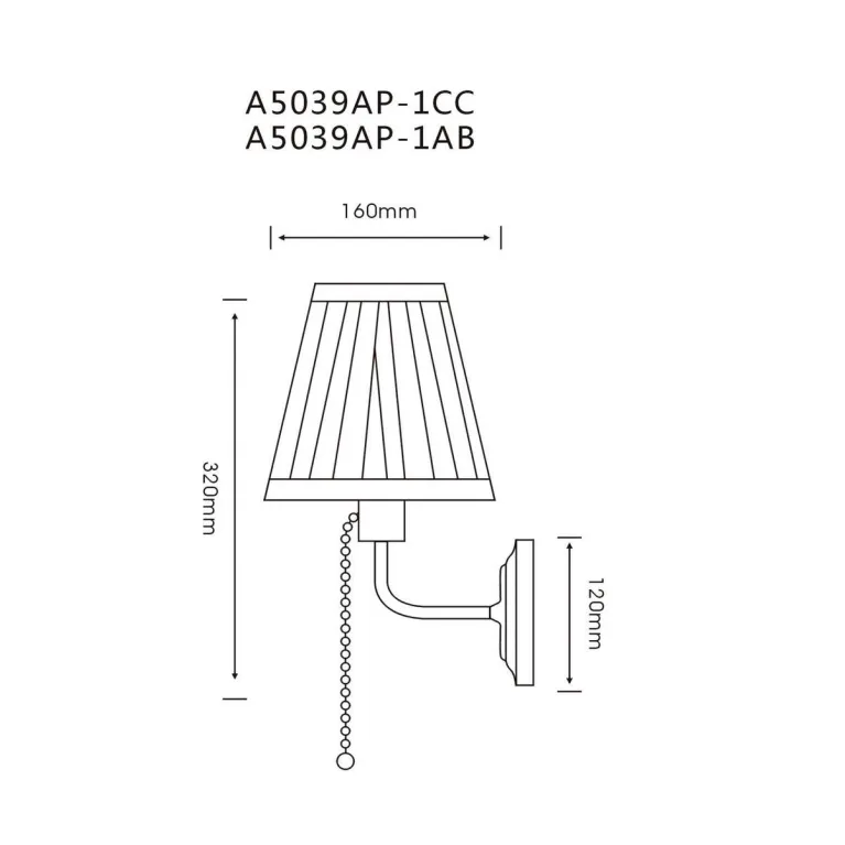 Бра Arte Lamp Marriot A5039AP-1AB в Нижнем Новгороде
