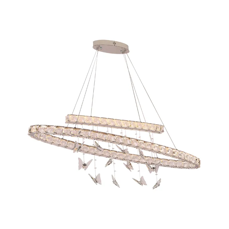 Подвесная люстра Newport 8120/120 oval chrome М0069613 в Нижнем Новгороде