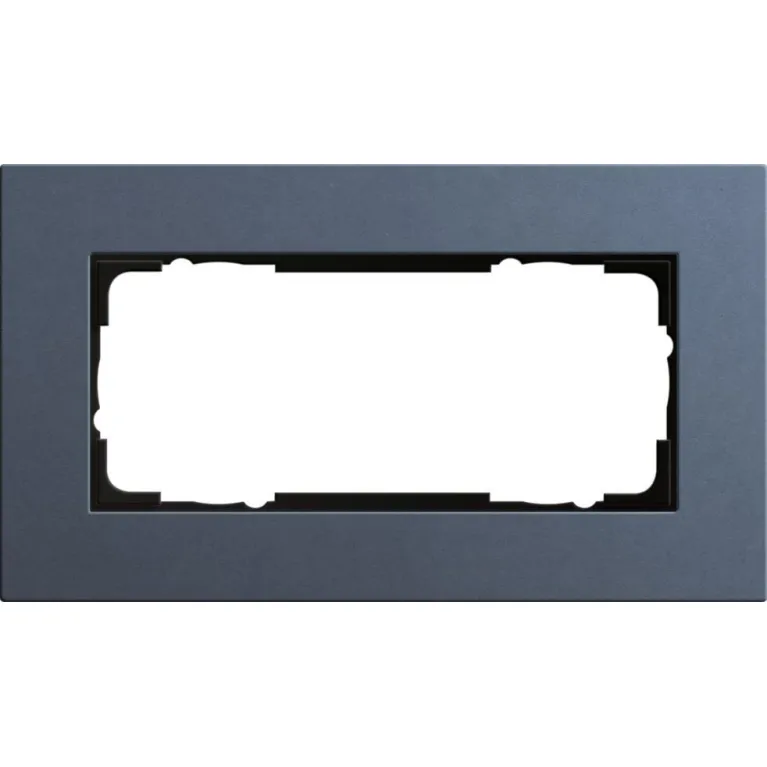 Рамка 2-модульная Gira Esprit Lenoleum-Multiplex синий 1002227 в Нижнем Новгороде