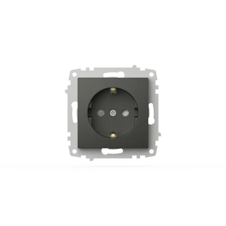 Розетка с заземлением и защитой от детей ELBI Zena Vega 609-011100-243 в Нижнем Новгороде