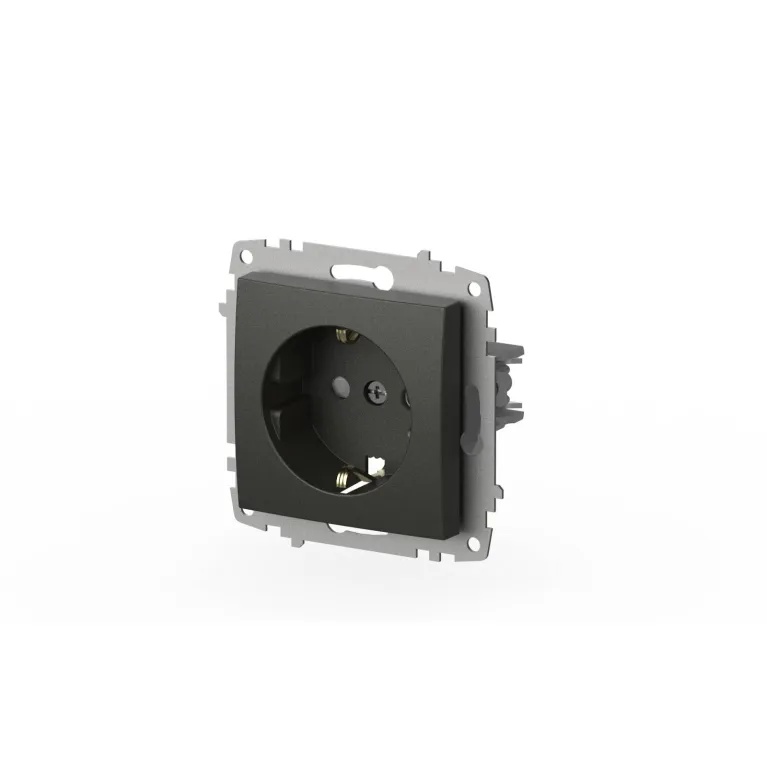 Розетка с заземлением и защитой от детей ELBI Zena Vega 609-011100-243 в Нижнем Новгороде