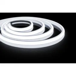 Светодиодная неоновая влагозащищенная лента Feron 14,4W/m 180LED/m 2835SMD холодный белый 5M LS651 3