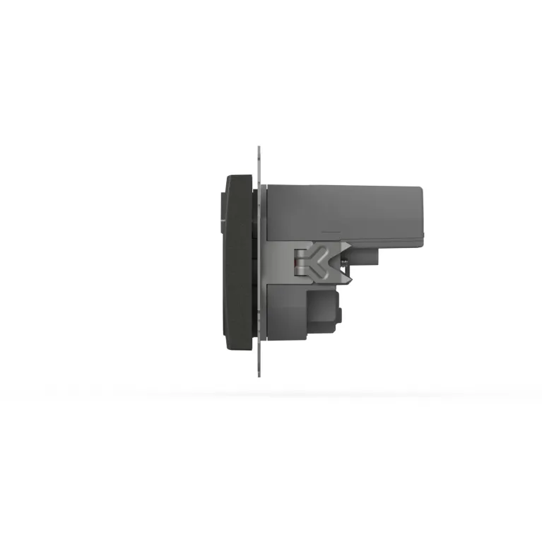 Розетка с заземлением и защитой от детей + два входа USB для заряда устройства ELBI Zena Vega 609-01 в Нижнем Новгороде