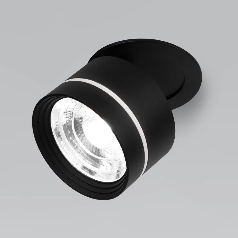 Встраиваемый светодиодный светильник Elektrostandard Stark 25035/LED 8W 4200K чёрный a062932 в Нижнем Новгороде