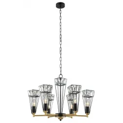 Подвесная люстра Lumien Hall Велес 4019/6P-BK-GD