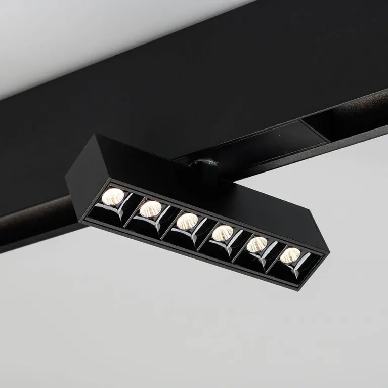 Трековый светодиодный светильник для магнитного шинопровода Arlight Mag-Laser-Fold-45-S160-6W Warm30 в Нижнем Новгороде