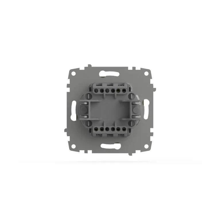 Выключатель двухклавишный ELBI Zena Vega 609-011400-202 в Нижнем Новгороде