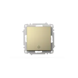 Выключатель одноклавишный проходной ELBI Zena Vega 609-011400-209