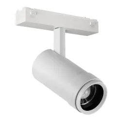 Трековый магнитный светильник Arlight MAG-VIBE-SPOT-ZOOM-R47-10W Warm3000 (WH, 20-55 deg, 48V) 04448
