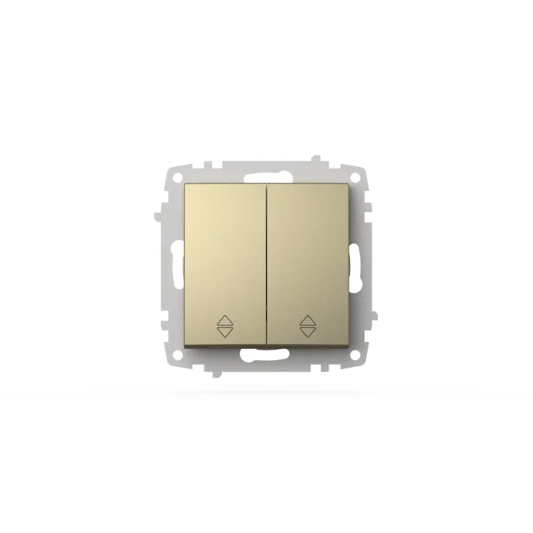 Переключатель двухклавишный ELBI Zena Vega 609-011400-211 в Нижнем Новгороде