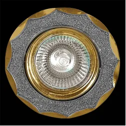 Встраиваемый светильник Reluce 01001-9.0-001AK MR16 SS+GD