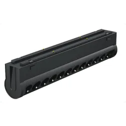 Трековый магнитный светильник Arlight MAG-VIBE-LASER-TURN-L209-12W Day4000-MIX (BK, 24 deg, 48V, TUY