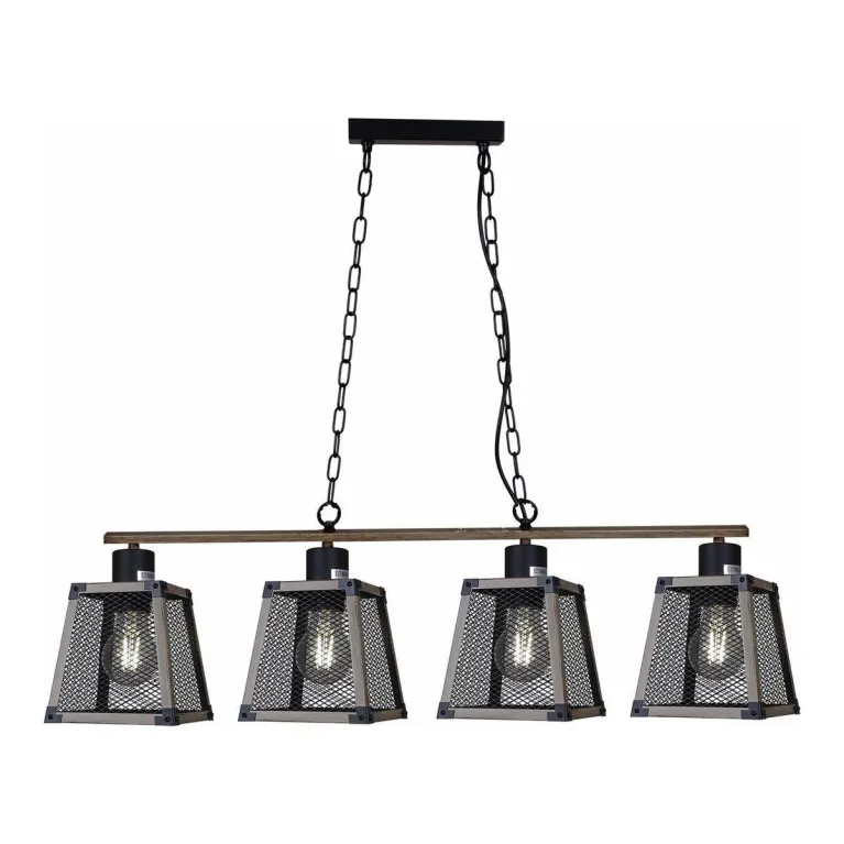 Подвесная люстра Illumico IL1006-4LL-05 BK Wood в Нижнем Новгороде