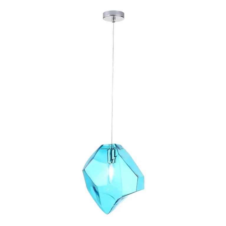 Подвесной светильник Crystal Lux NUESTRO SP1 CHROME/BLUE в Нижнем Новгороде