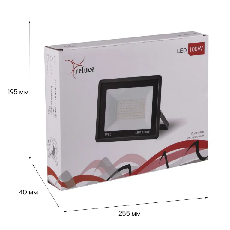 Прожектор Reluce 54001-9.2-001OL LED100W BK в Нижнем Новгороде