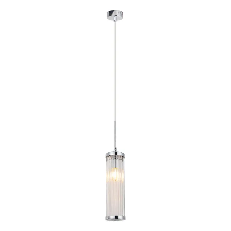 Подвесной светильник Crystal Lux Tadeo SP1 D100 Chrome/Transparente в Нижнем Новгороде