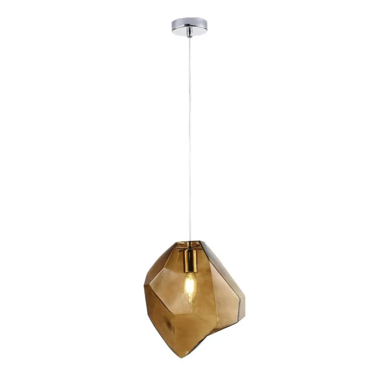Подвесной светильник Crystal Lux NUESTRO SP1 CHROME/BROWN в Нижнем Новгороде