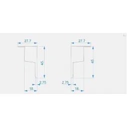 Заглушка Deko-Light End Cap P-EL-03-10 Set 2 pcs 978270