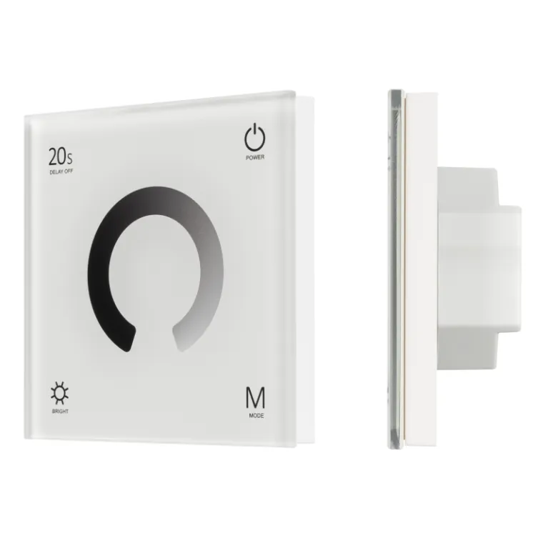 Панель Arlight Smart-P4-Dim-G-IN White (12-24V, 4x3A, Sens, 2.4G) 034774 в Нижнем Новгороде