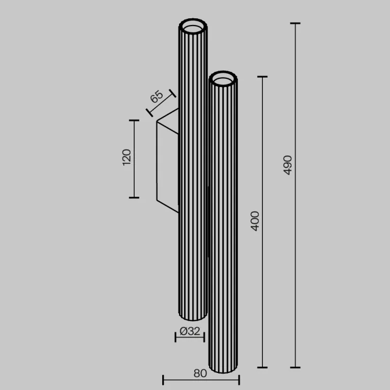 Настенный светильник Maytoni Calipso C082WL-24W2.7K-W в Нижнем Новгороде