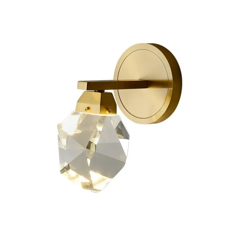 Бра Delight Collection Crystal rock II 9701W/1 brass в Нижнем Новгороде