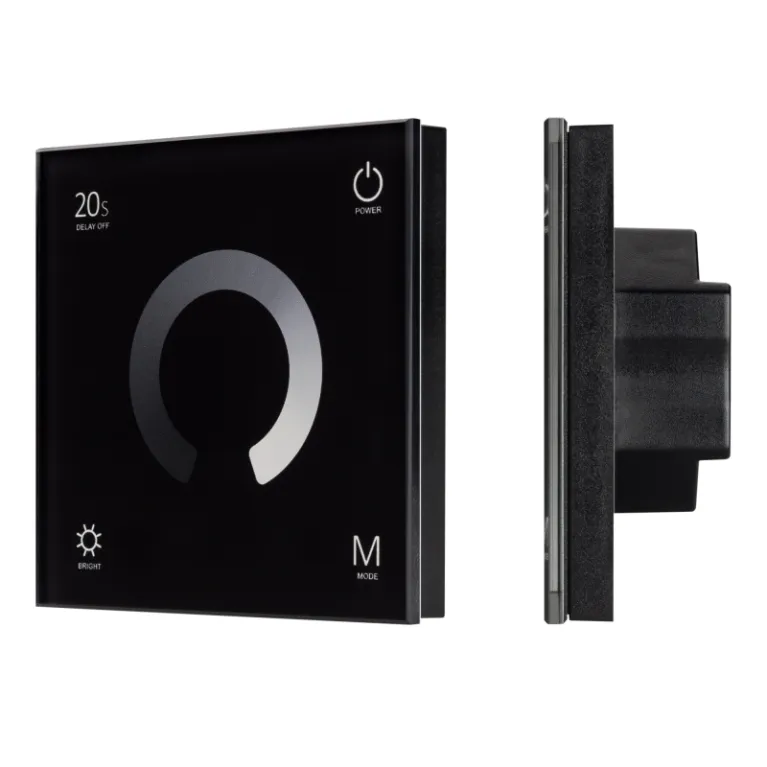 Панель Arlight Smart-P4-Dim-G-IN Black (12-24V, 4x3A, Sens, 2.4G) 034778 в Нижнем Новгороде