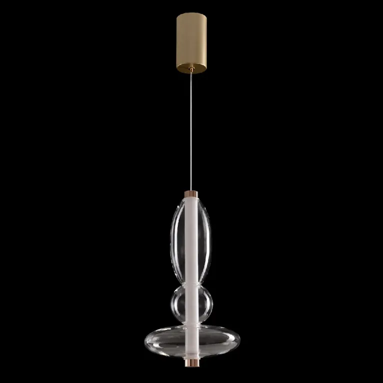 Подвесной светильник Crystal Lux QUASAR SP10W LED TRANSPARENT в Нижнем Новгороде