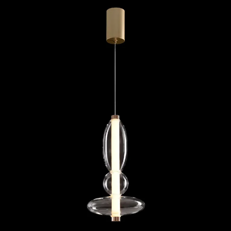 Подвесной светильник Crystal Lux QUASAR SP10W LED TRANSPARENT в Нижнем Новгороде