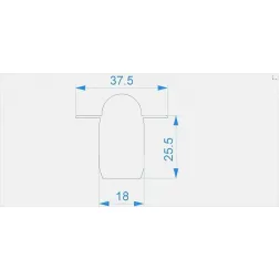 Заглушка Deko-Light End Cap R-ET-03-10 Set 2 pcs 979700