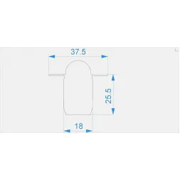 Заглушка Deko-Light End Cap R-ET-03-10 Set 2 pcs 979701