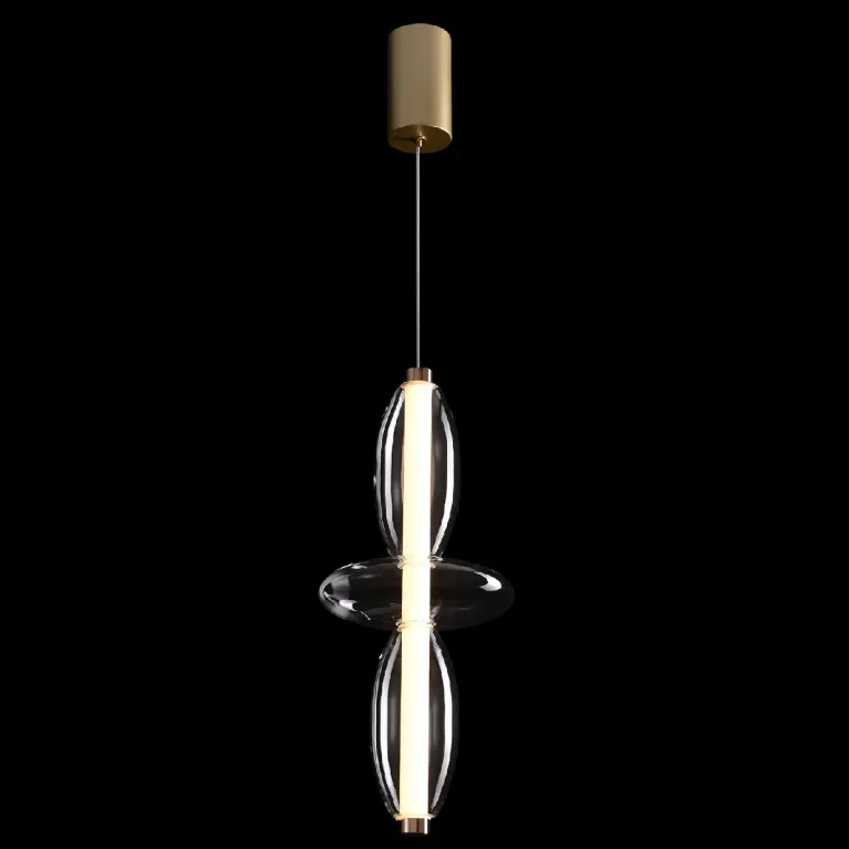 Подвесной светильник Crystal Lux QUASAR SP14W LED TRANSPARENT в Нижнем Новгороде