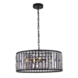 Подвесная люстра Lumien Hall Кароль 0003/5P-BK-CL