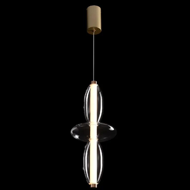 Подвесной светильник Crystal Lux QUASAR SP14W LED TRANSPARENT в Нижнем Новгороде