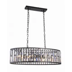 Подвесная люстра Lumien Hall Кароль 0003/6P-BK-CL