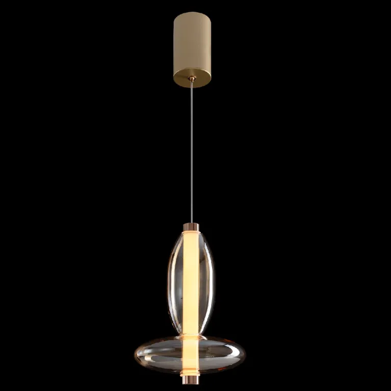 Подвесной светильник Crystal Lux QUASAR SP7W LED AMBER в Нижнем Новгороде