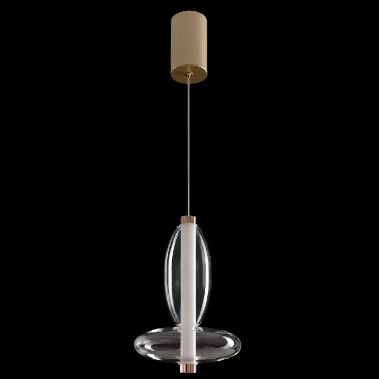 Подвесной светильник Crystal Lux QUASAR SP7W LED TRANSPARENT в Нижнем Новгороде