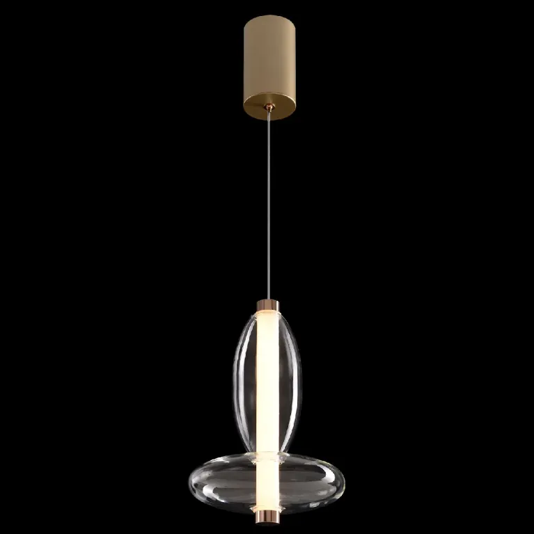 Подвесной светильник Crystal Lux QUASAR SP7W LED TRANSPARENT в Нижнем Новгороде
