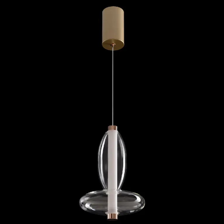 Подвесной светильник Crystal Lux QUASAR SP7W LED TRANSPARENT в Нижнем Новгороде