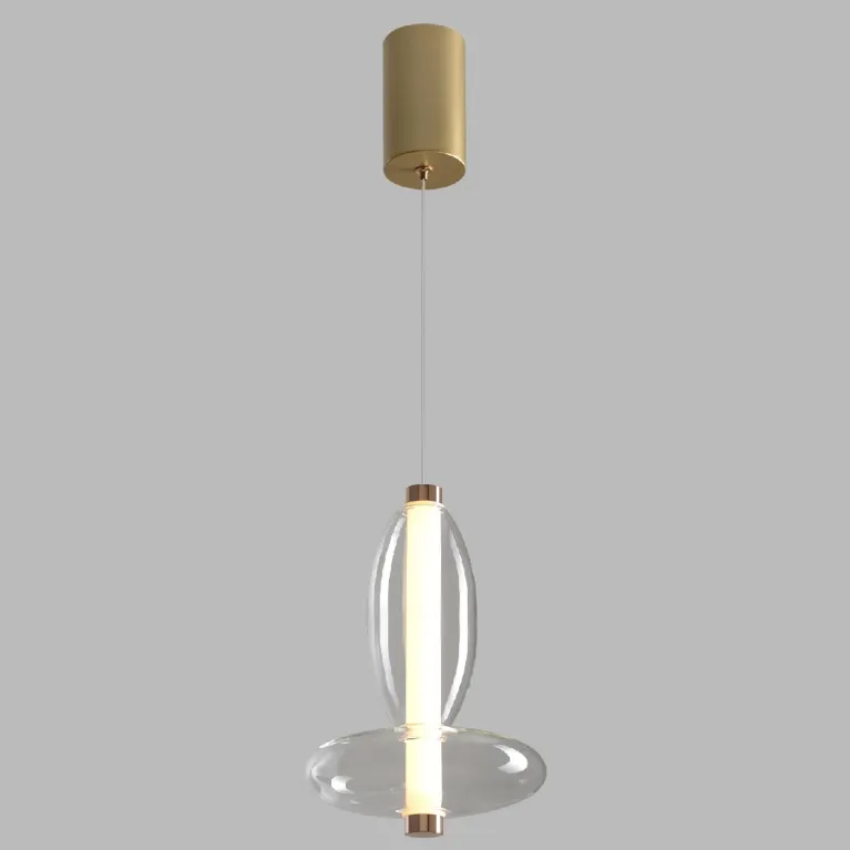 Подвесной светильник Crystal Lux QUASAR SP7W LED TRANSPARENT в Нижнем Новгороде