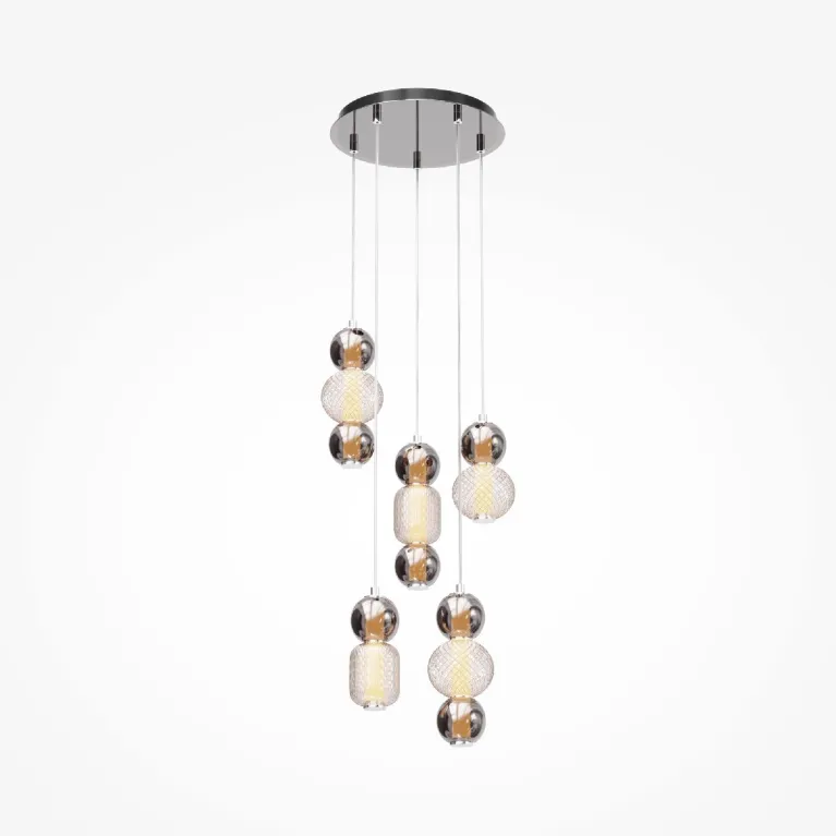 Каскадная люстра Maytoni Drop MOD273PL-L80CH3K в Нижнем Новгороде