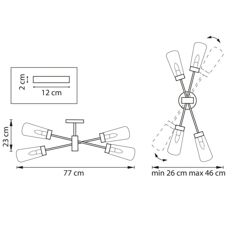 Настенно-потолочный светильник Lightstar Crotone 690643 в Нижнем Новгороде