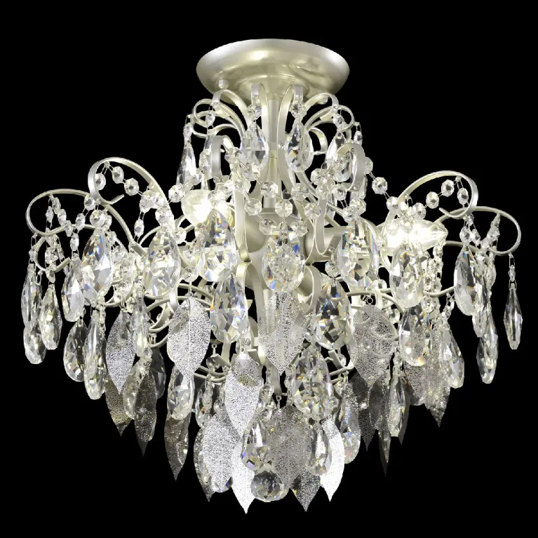 Потолочный светильник Crystal Lux ESMIRALDA PL4 SILVER в Нижнем Новгороде