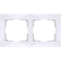 Рамка Snabb Basic на 2 поста белый WL03-Frame-02 4690389098734