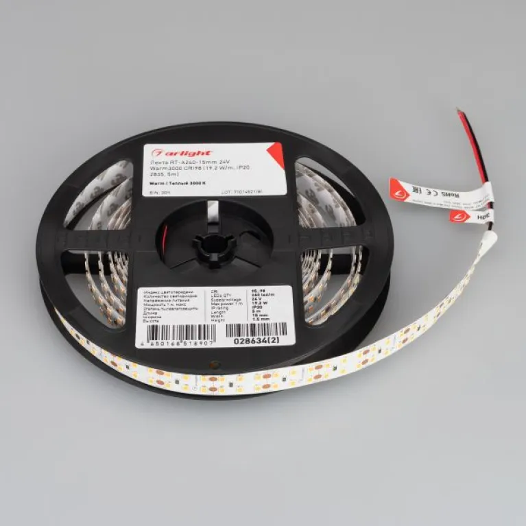Светодиодная лента Arlight Rt-a240-15mm 2835 028634(2) в Нижнем Новгороде