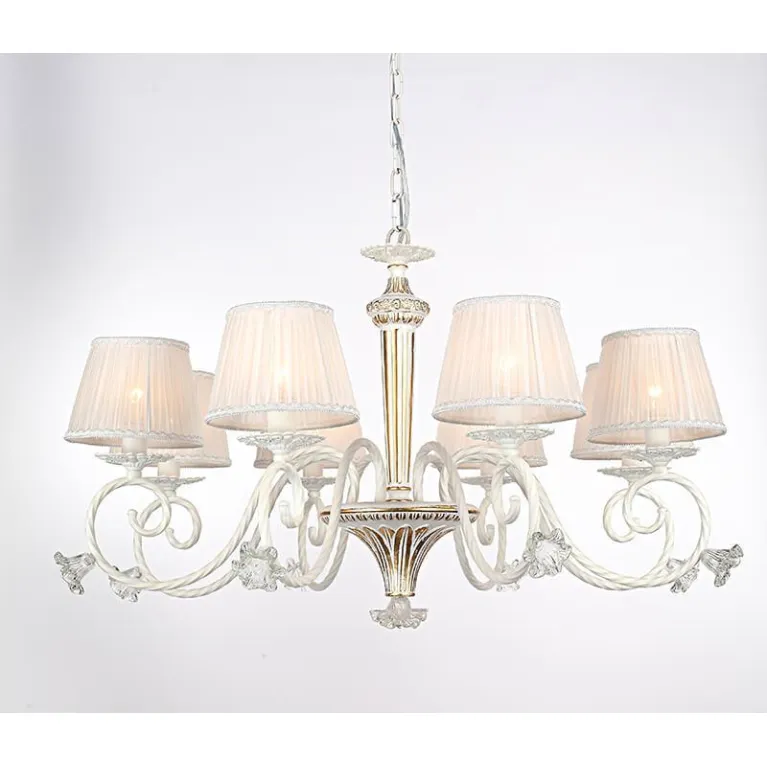 Подвесная люстра Lumien Hall Летисия H17075/8HEW в Нижнем Новгороде Подвесная люстра Lumien Hall Летисия H17075/8HEW в Нижнем Новгороде